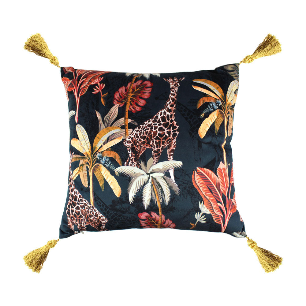 Scatter Box Simone Cushions, Navy/Coral