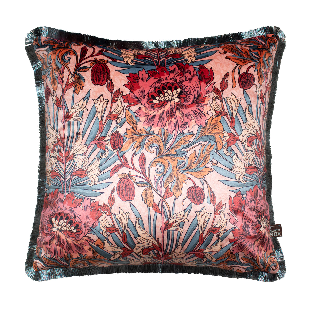 Scatter Box Shelby 43x43cm Cushion, Blush