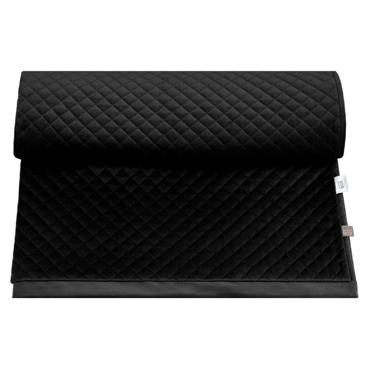 Scatter Box Erin 130x270cm Throw, Black