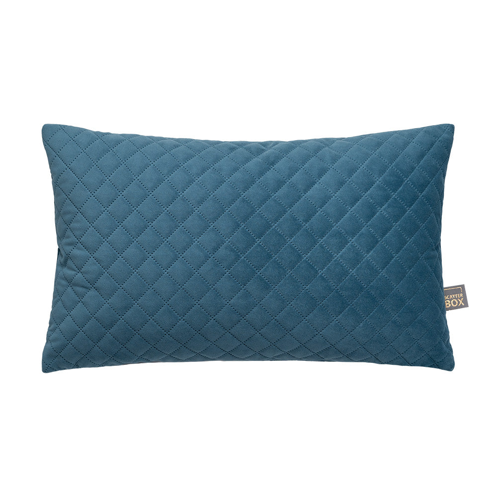 Scatter Box Erin Diamond Cushions, Orion Blue