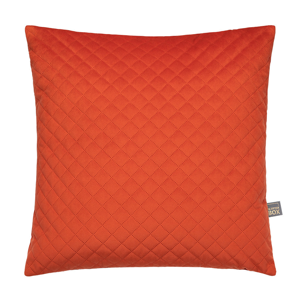 Scatter Box Erin Diamond Cushions, Spice