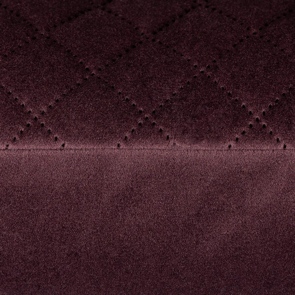 Scatter Box Erin Diamond Cushions, Aubergine