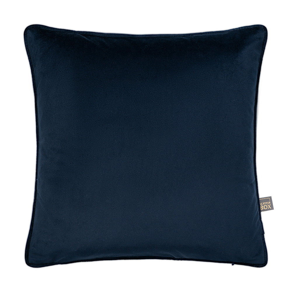 Scatter Box Erin Plain Cushions, Navy