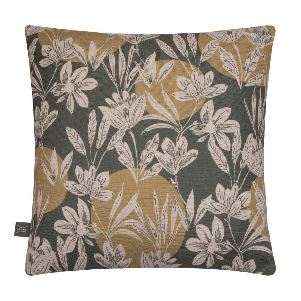 Scatter Box Sunset Palm 50x50cm Cushion, Green