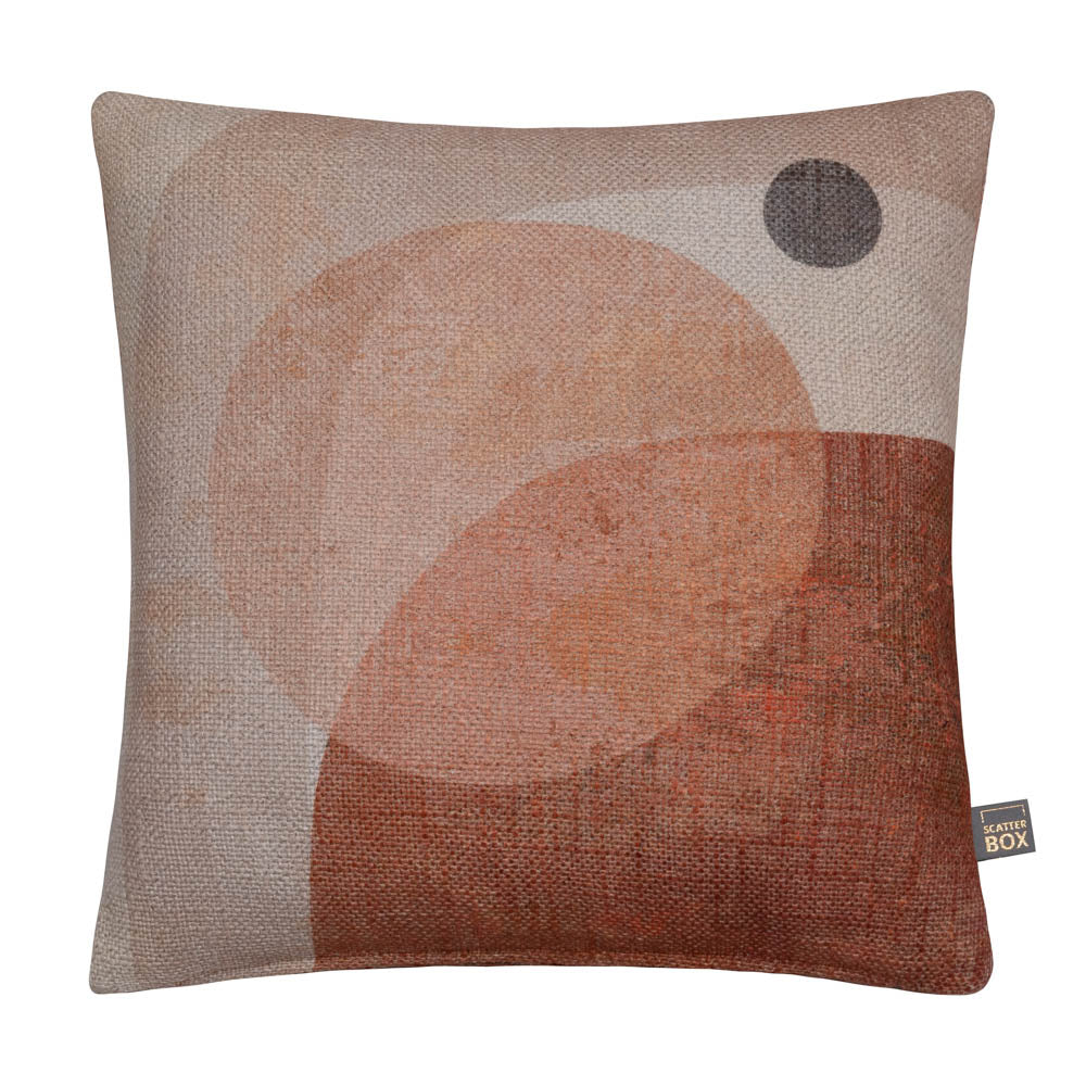 Scatter Box Mid Century 45x45cm Cushion, Clay