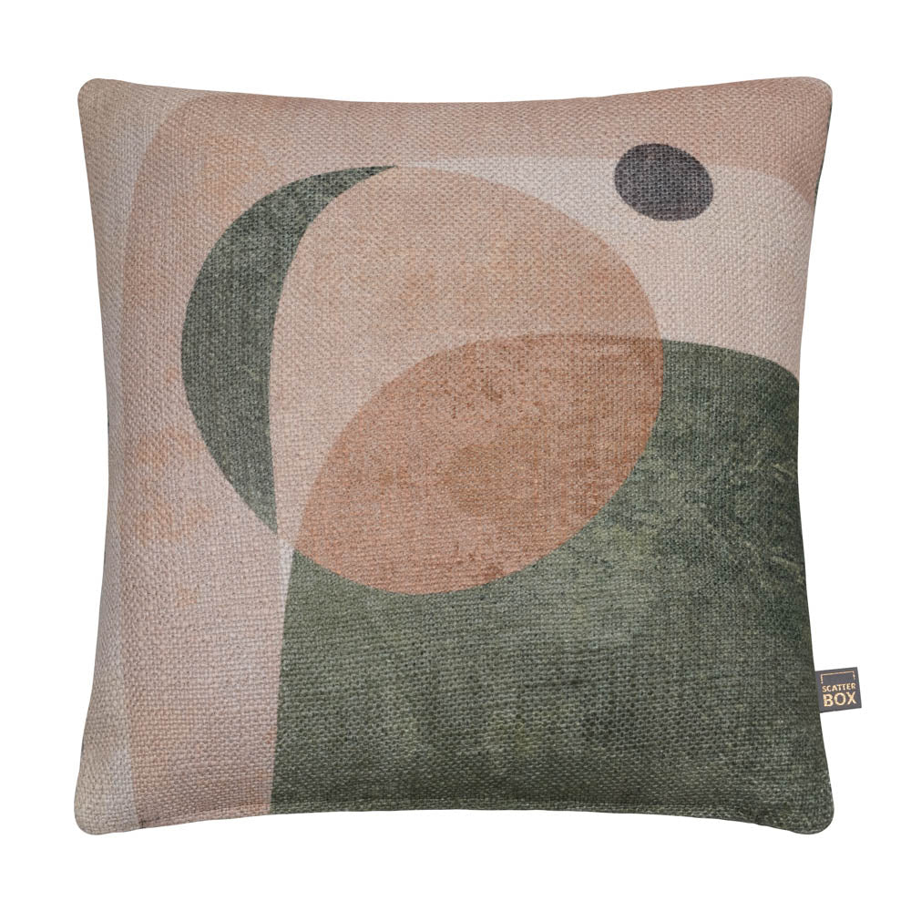 Scatter Box Mid Century 45x45cm Cushion, Green