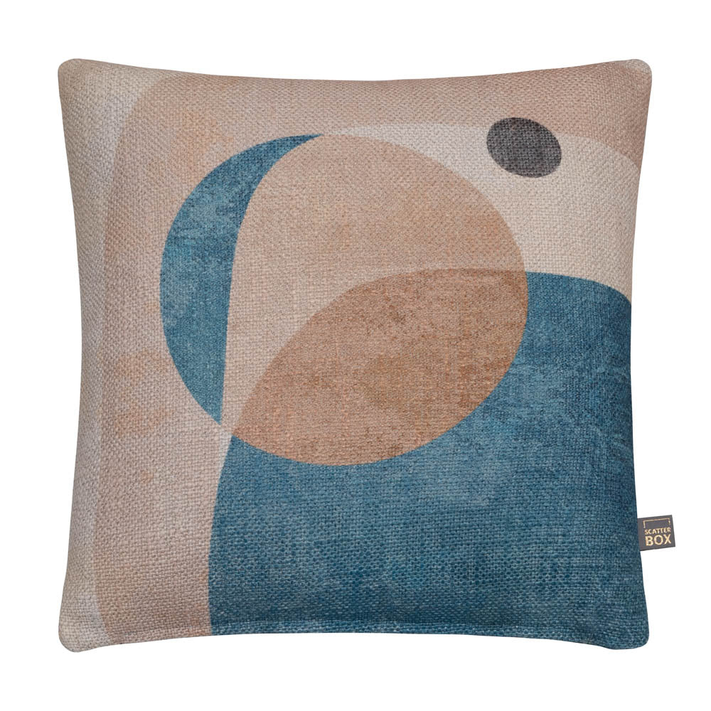 Scatter Box Mid Century 45x45cm Cushion, Blue