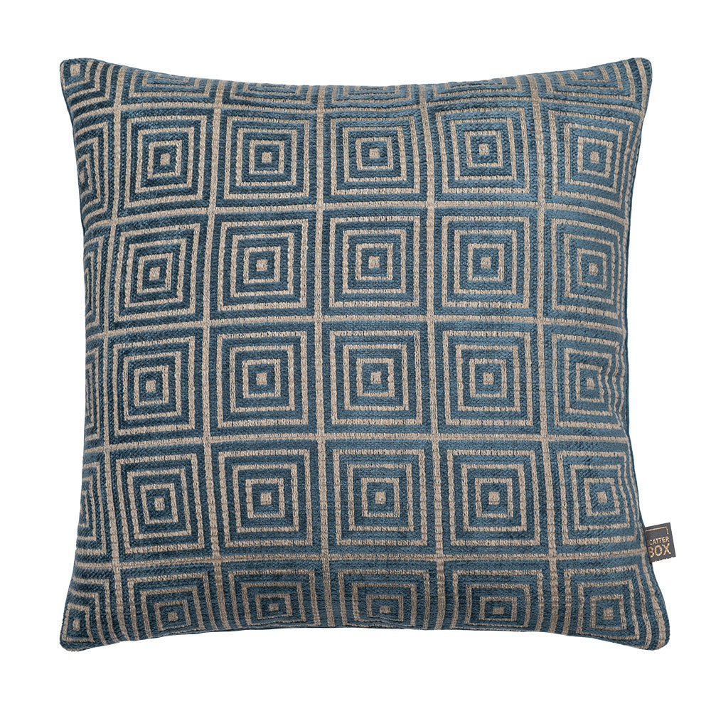 Scatter Box Mosaic Cushions, Blue