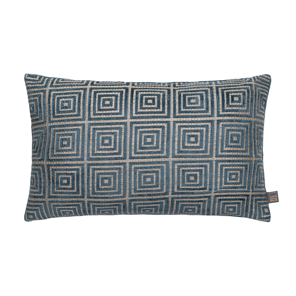 Scatter Box Mosaic Cushions, Blue