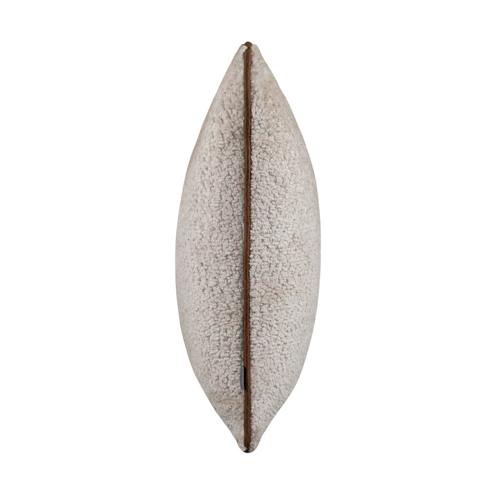 Scatter Box Quilo Cushion, Cream/Brown