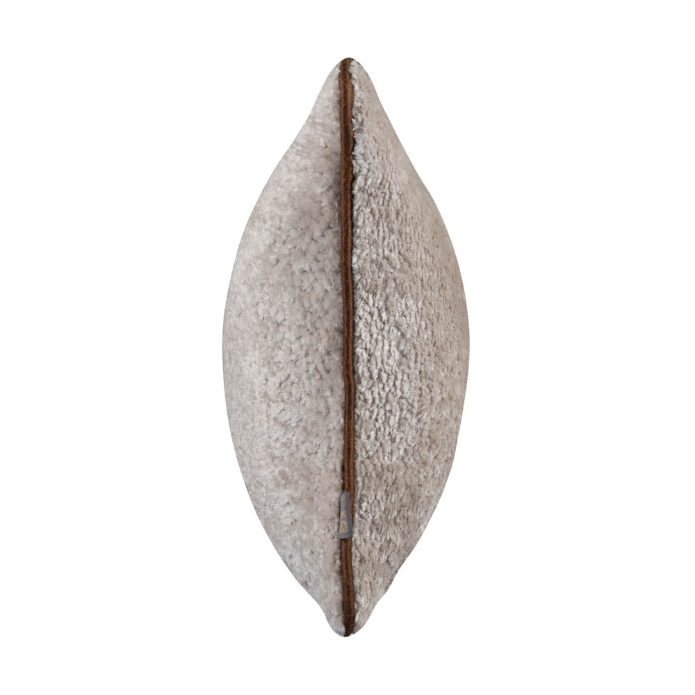 Scatter Box Quilo Cushion, Cream/Brown