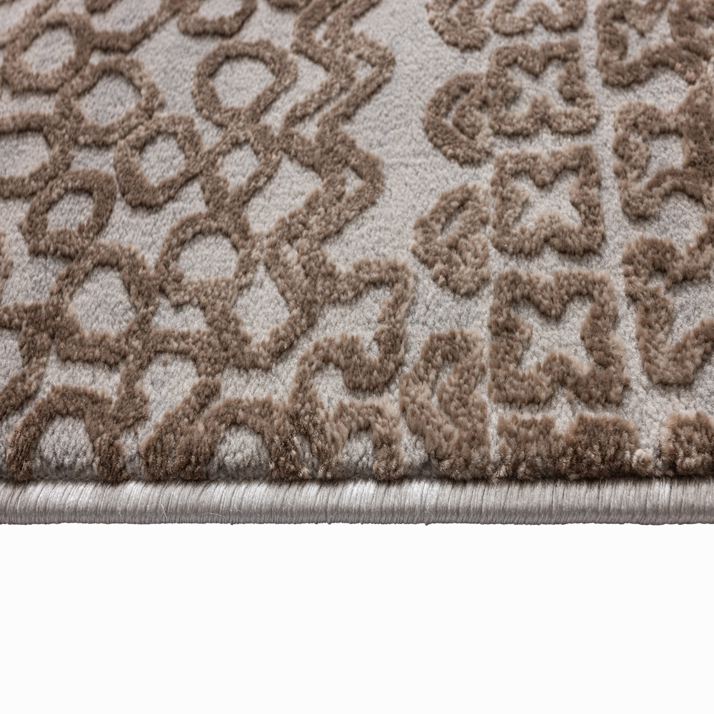 Scatter Box Ariella Geo Rug, Brown