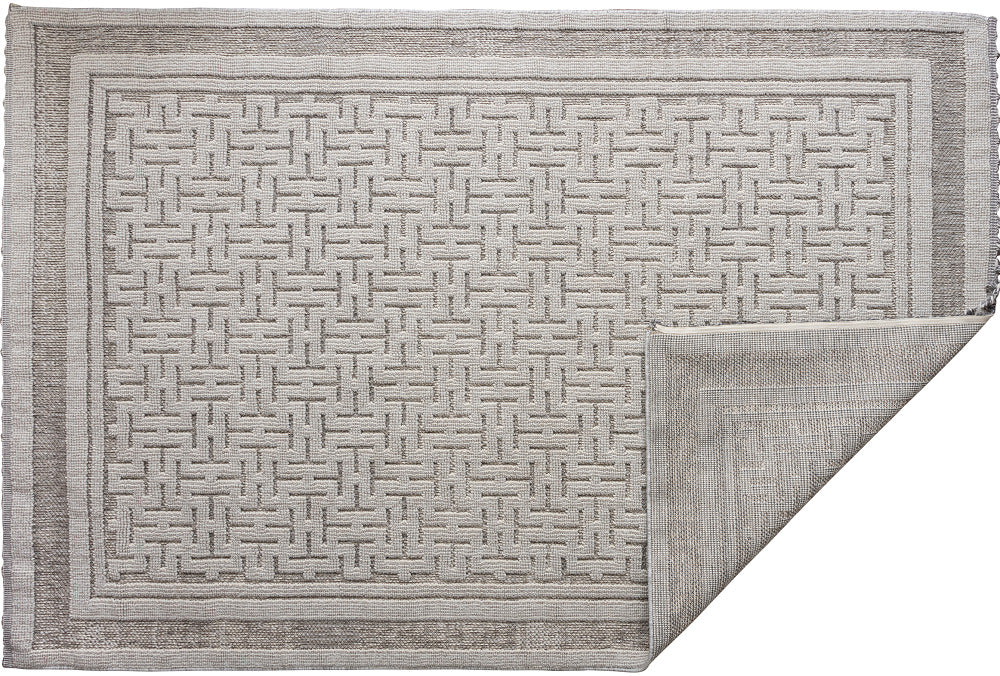 Scatter Box Ambrose Keys Rug, Grey/Cream