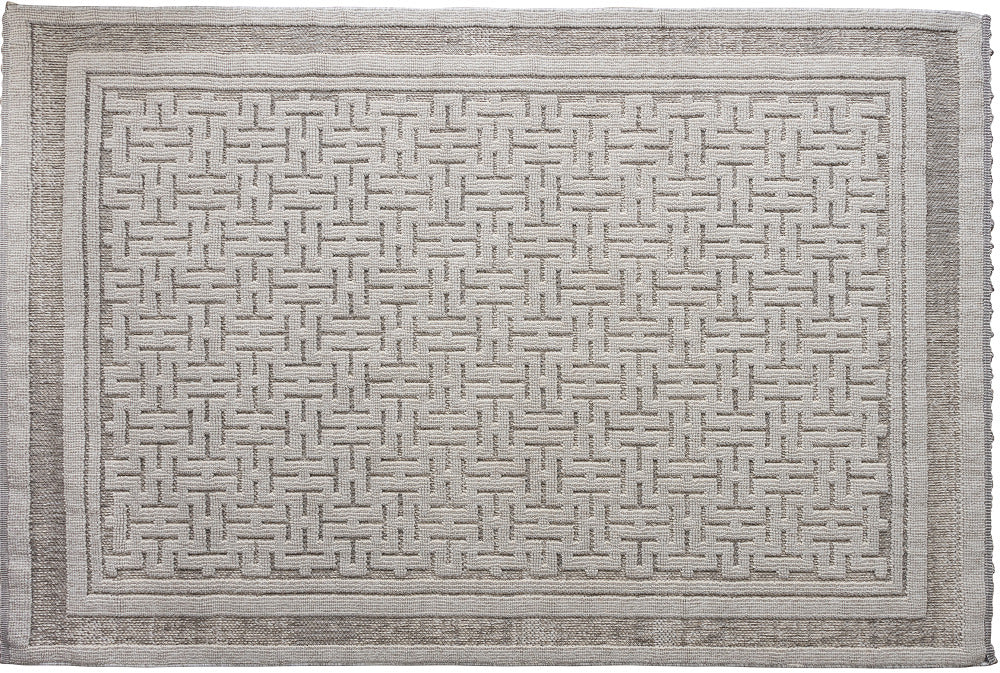 Scatter Box Ambrose Keys Rug, Grey/Cream