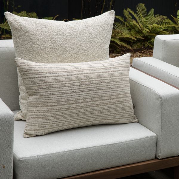 Scatter Box Como Cream Outdoor Cushion