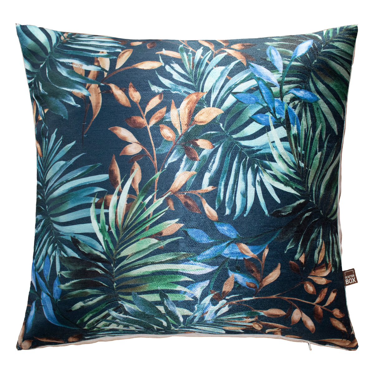 Scatter Box Maldives 50x50cm Cushion, Blue