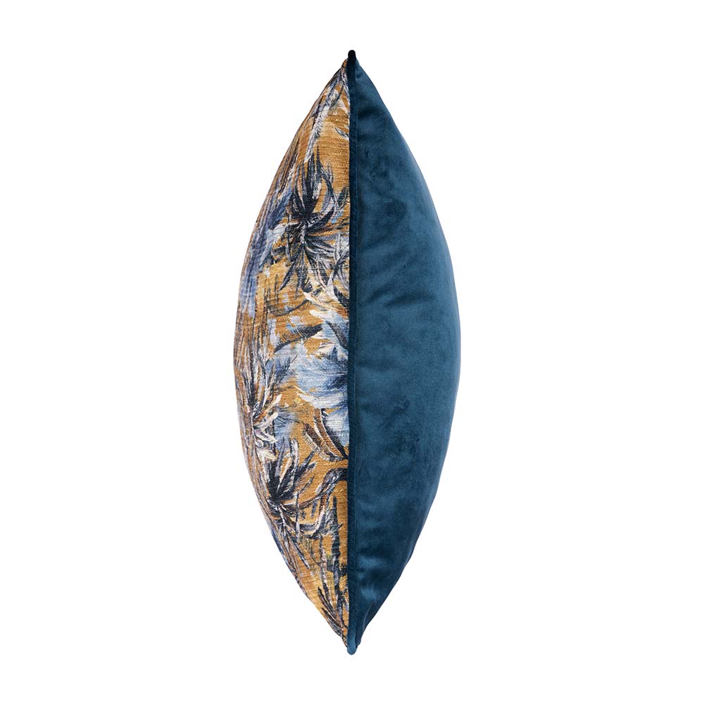 Blue gold cushion store