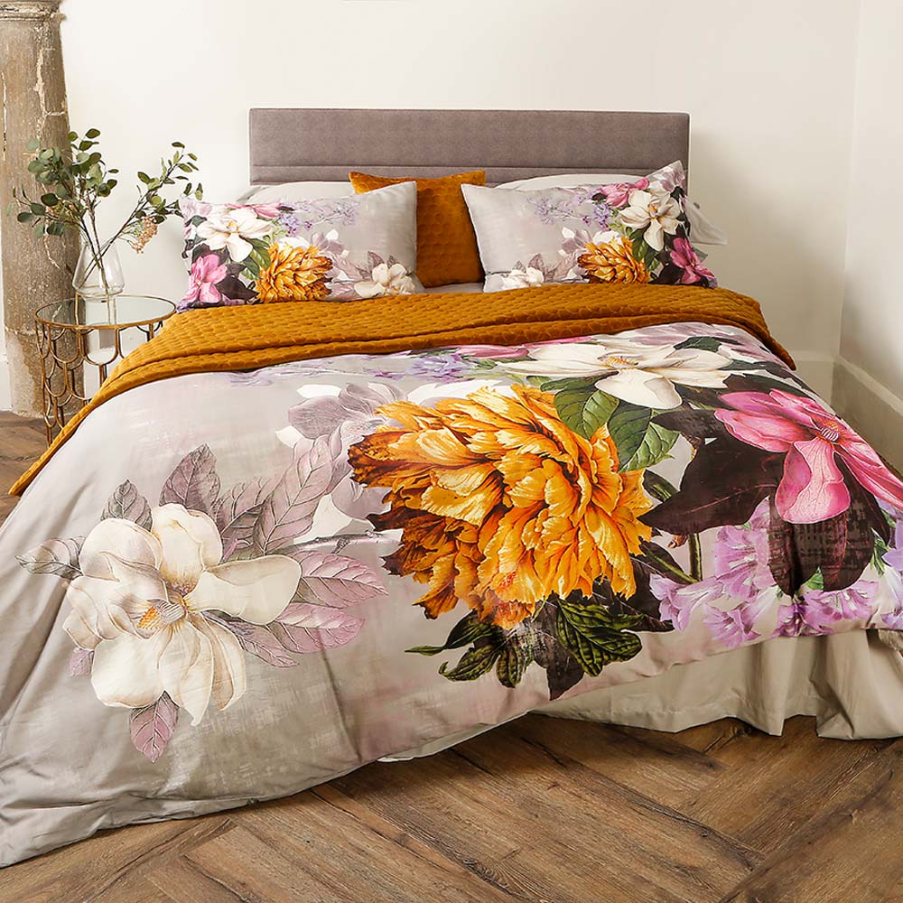 Scatter Box Magnolia, Duvet Set Grey